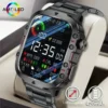 Bluetooth Call Fitness Clock 3ATM IP68 Swim Waterproof Sports Smartwatch
