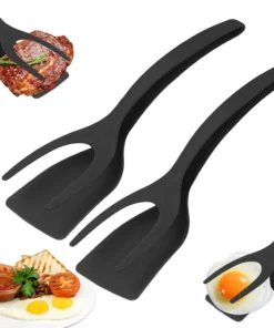 2 in 1 Grip Flip Spatula Tongs